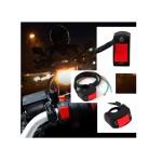 Handlebar switch for motorcycle - lights - red button
